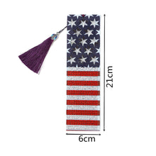 Load image into Gallery viewer, 5D DIY Diamond Painting Bookmark National Flag Tassel Book Marks (AA976)