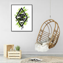 Load image into Gallery viewer, Diamond Painting - Full Round - Borussia Monchengladbach logo (30*40CM)