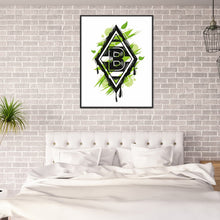 Load image into Gallery viewer, Diamond Painting - Full Round - Borussia Monchengladbach logo (30*40CM)