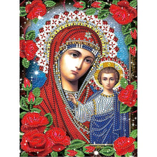 Load image into Gallery viewer, Diamond Painting - Partial Special Shaped - religion (25*30cm)