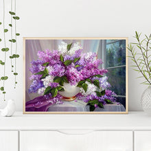 Load image into Gallery viewer, Diamond Painting - Full Round - vase bouquet (40*30CM)