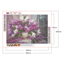 Load image into Gallery viewer, Diamond Painting - Full Round - vase bouquet (40*30CM)