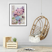 Load image into Gallery viewer, Diamond Painting - Partial Special Shaped - quilling paper (30*40cm)