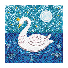 Load image into Gallery viewer, Diamond Painting - Full Crystal - little Swan (18*18CM)
