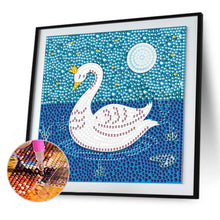Load image into Gallery viewer, Diamond Painting - Full Crystal - little Swan (18*18CM)