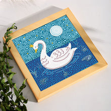 Load image into Gallery viewer, Diamond Painting - Full Crystal - little Swan (18*18CM)