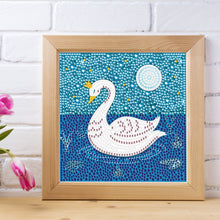 Load image into Gallery viewer, Diamond Painting - Full Crystal - little Swan (18*18CM)