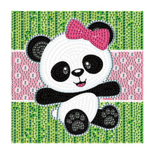 Load image into Gallery viewer, Diamond Painting - Full Crystal - red panda (18*18CM)