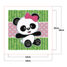 Load image into Gallery viewer, Diamond Painting - Full Crystal - red panda (18*18CM)