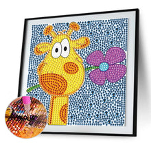 Load image into Gallery viewer, Diamond Painting - Full Crystal - giraffe (18*18CM)