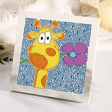 Load image into Gallery viewer, Diamond Painting - Full Crystal - giraffe (18*18CM)