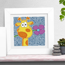 Load image into Gallery viewer, Diamond Painting - Full Crystal - giraffe (18*18CM)