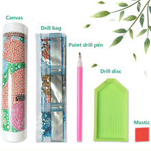 Load image into Gallery viewer, Diamond Painting - Full Crystal - little dinosaur (18*18CM)