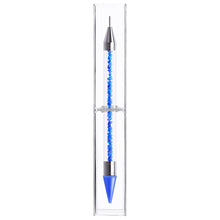 Load image into Gallery viewer, Dual Heads Dotting Wax Pen Point Drill Picker Nail Art Studs Dotter (Blue)