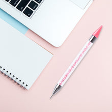 Load image into Gallery viewer, Dual Heads Dotting Wax Pen Point Drill Picker Nail Art Studs Dotter (Pink)