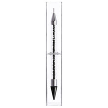 Load image into Gallery viewer, Dual Heads Dotting Wax Pen Point Drill Picker Nail Art Studs Dotter (Black)