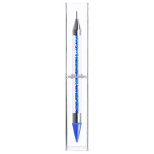 Load image into Gallery viewer, Dual Heads Dotting Wax Pen Point Drill Picker Nail Art Studs Dotter (Blue)