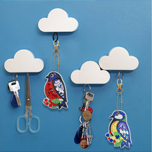 Load image into Gallery viewer, 5pcs Diamond Painting Keychain DIY Bird Animal Key Ring Pendants (YSK092)