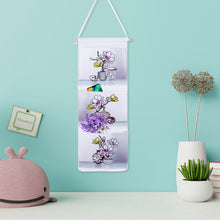 Load image into Gallery viewer, Wall Hanging Storage Bag DIY Flower Diamond Painting Organizer (AA1022)
