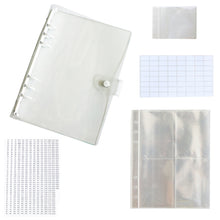 Load image into Gallery viewer, Diamond Painting Storage Book Beads Container Loose Leaf A5 Binder (White)