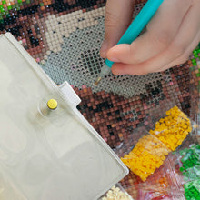 Load image into Gallery viewer, Diamond Painting Storage Book Beads Container Loose Leaf A5 Binder (Yellow)