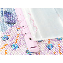Load image into Gallery viewer, Diamond Painting Storage Book Bead Container A5 Album Binder (Purple)