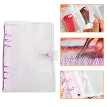 Load image into Gallery viewer, Diamond Painting Storage Book Bead Container A5 Album Binder (Purple)