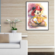 Load image into Gallery viewer, Diamond Painting - Full Round - disney mickey mouse (30*40CM)