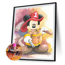 Load image into Gallery viewer, Diamond Painting - Full Round - disney mickey mouse (30*40CM)