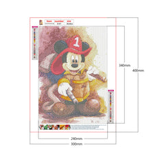 Load image into Gallery viewer, Diamond Painting - Full Round - disney mickey mouse (30*40CM)