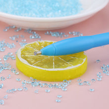 Load image into Gallery viewer, Diamond Painting Pen Round/Square Tip Point Drills Pens (Blue Soft Ball)