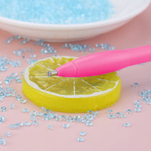 Load image into Gallery viewer, Diamond Painting Pen Round/Square Tip Point Drills Pens (Pink Hard Ball)