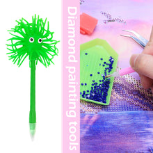 Load image into Gallery viewer, Diamond Painting Pen Round/Square Tip DIY Point Drills Pens (Green Monster)