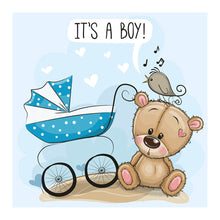 Load image into Gallery viewer, Diamond Painting - Full Round - baby car cartoon animal (30*30CM)