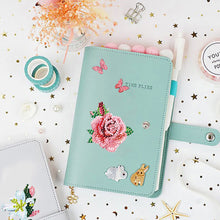 Load image into Gallery viewer, 4pcs 5D DIY Diamond Painting Stickers Flowers Art Craft Kits Gift (BT009)