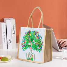 Load image into Gallery viewer, 5D Diamond Painting Handbag DIY Beauty Linen Shopping Storage Bags (GT5013)