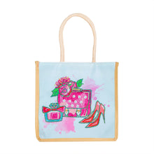 Load image into Gallery viewer, 5D Diamond Painting Handbag DIY Shoes Linen Shopping Storage Bags (GT5014)
