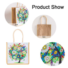 Load image into Gallery viewer, 5D Diamond Painting Handbag DIY Summer Linen Shopping Storage Bags (GT5016)