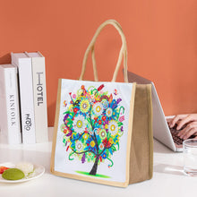 Load image into Gallery viewer, 5D Diamond Painting Handbag DIY Summer Linen Shopping Storage Bags (GT5016)