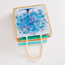 Load image into Gallery viewer, 5D Diamond Painting Handbag DIY Winter Linen Shopping Storage Bags (GT5018)