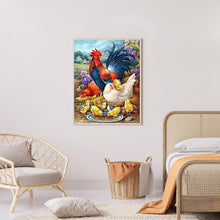 Load image into Gallery viewer, Diamond Painting - Full Round - chicken (30*40CM)