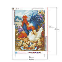Load image into Gallery viewer, Diamond Painting - Full Round - chicken (30*40CM)
