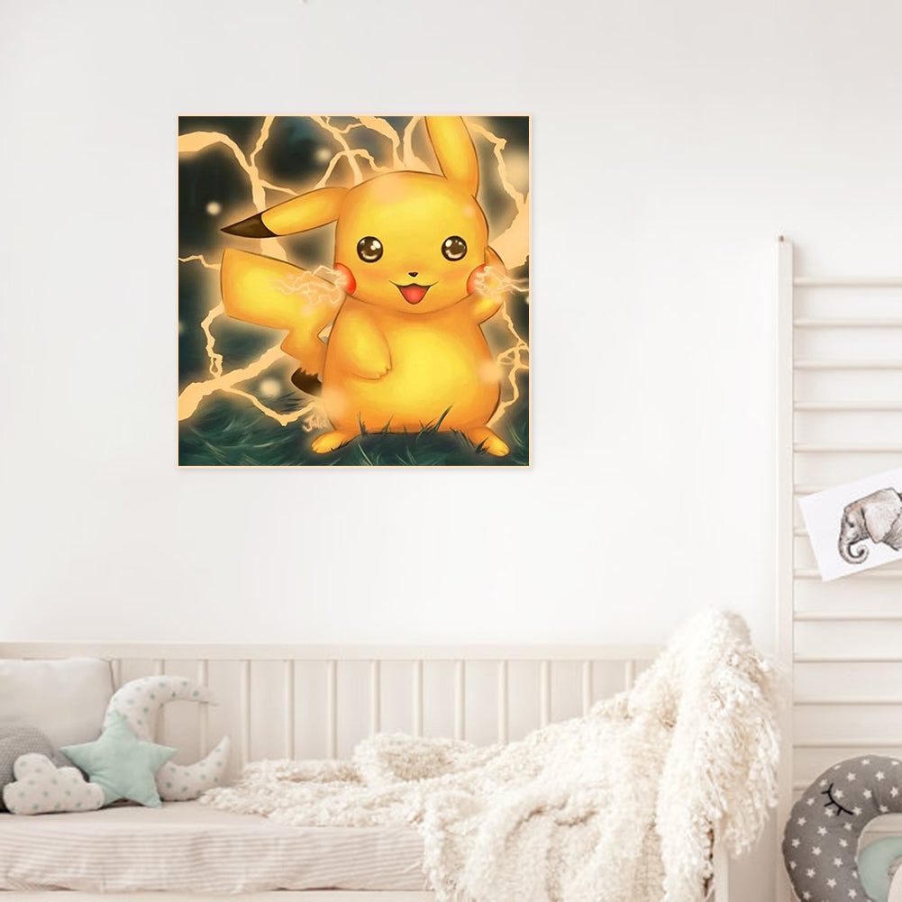 Diamond Painting - Full Round - Pikachu (30*30CM)