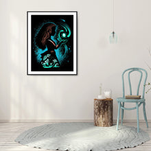 Load image into Gallery viewer, Diamond Painting - Full Round - princess silhouette (30*40CM)