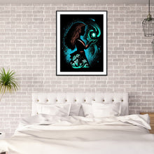 Load image into Gallery viewer, Diamond Painting - Full Round - princess silhouette (30*40CM)