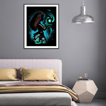 Load image into Gallery viewer, Diamond Painting - Full Round - princess silhouette (30*40CM)