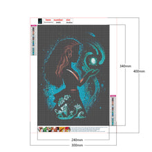 Load image into Gallery viewer, Diamond Painting - Full Round - princess silhouette (30*40CM)