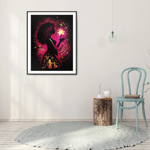 Load image into Gallery viewer, Diamond Painting - Full Round - princess silhouette (30*40CM)