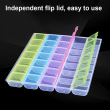 Load image into Gallery viewer, Nail Art Storage Box Diamond Painting Crystal Beads Holder Case (35 Grids)