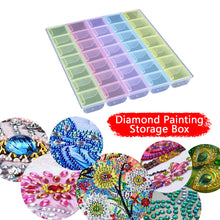 Load image into Gallery viewer, Nail Art Storage Box Diamond Painting Crystal Beads Holder Case (35 Grids)
